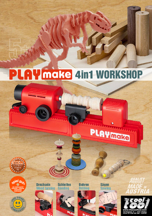 PLAYmake product flyer