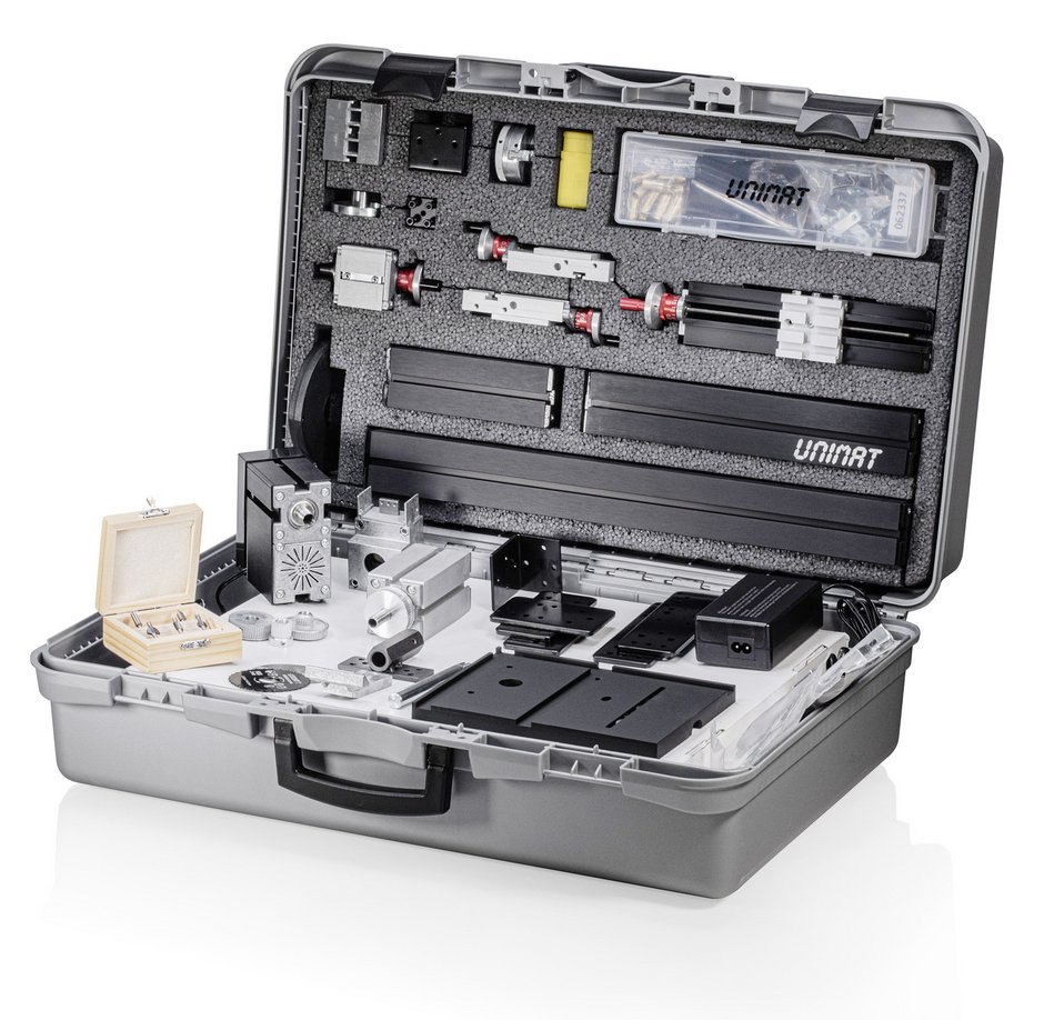 UNIMAT PowerLine Suitcase opened