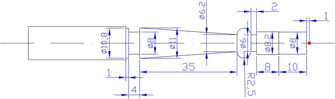 Technical data for the UNIMAT CNC project