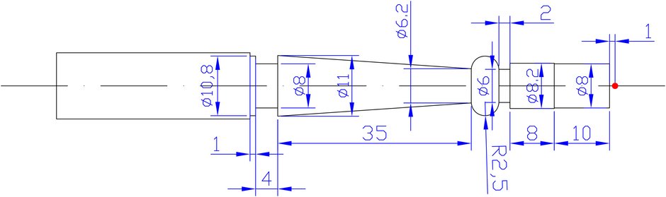 Technical data for the UNIMAT CNC project